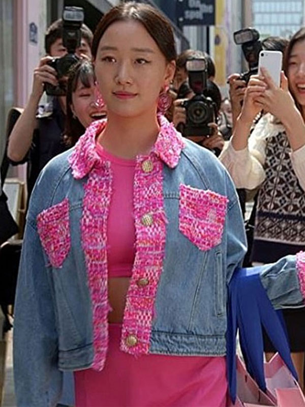 Gia Kim Series XO Kitty Yuri Denim Jacket
