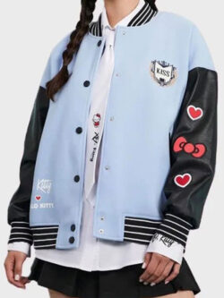 Hello Kitty XO Kitty Varsity Jacket