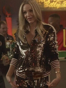 Laura Fine Baker Series All American S05 Monet Sequin Track Jacket