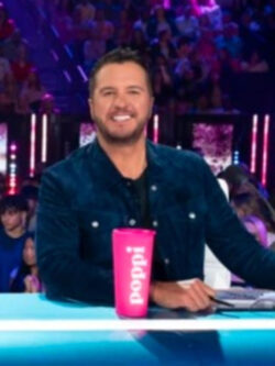 Luke Bryan American Idol S23 Blue Suede
