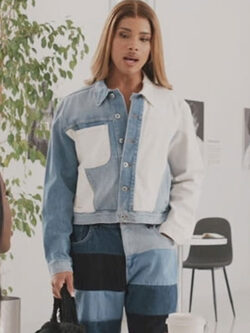 Nathaniel Hardin All American Homecoming S02 Rhoyle Ivy Denim Jacket