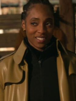 Will Trent S03 Iantha Richardson Brown Coat