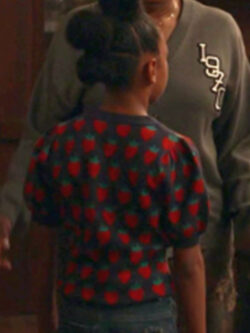 9-1-1 S08 Askyler Bell Strawberry Sweater