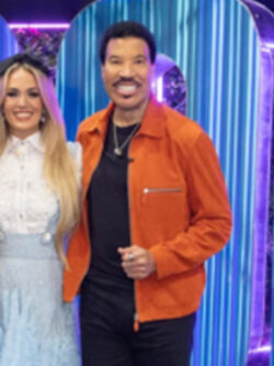American Idol S23 Lionel Richie Orange Jacket