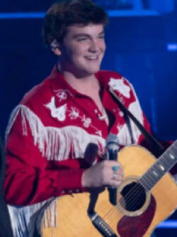 American Idol S23 Slater Nally Western Shirt