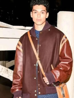Anthony Keyvan XO Kitty TV Series 2025 Q Brown Varsity Bomber