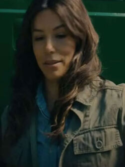 Eva Longoria Alexander and the Terrible 2025 Val Grey Cotton Jacket