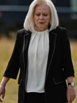 Jacki Weaver TV Series Yellowstone S04 Caroline Black Blazer