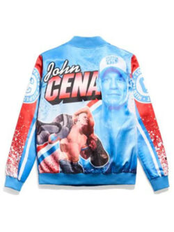 Recreation - Professional Wrestler John Cena OG The Champ Blue Fanimation Bomber