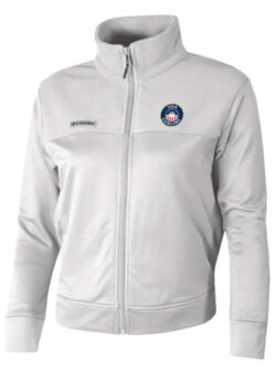 USA Curling 2025 Columbia River Grey Fleece Jacket