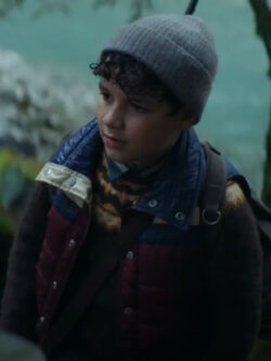 Zac Chandler Wolf Man 2025 Young Maroon Puffer Vest