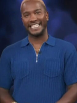 Access Hollywood 2025 Scott Evans Knit Polo Shirt