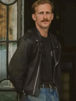 Austin Amelio When No One Sees Us S01 Andrew Black Biker Leather Jacket