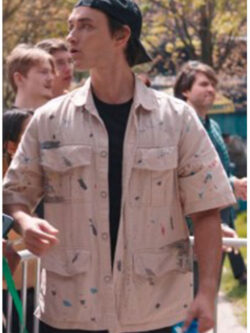 Kyle Haberman TV Series Adults 2025 Will Paint Splatter Shirt