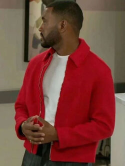 Sean Freeman Beyond the Gates 2025 Andre Richardson Red Wool Jacket