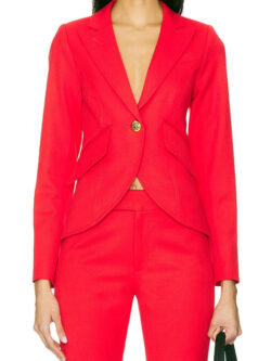 Access Daily 2025 Kelli Red Blazer
