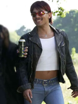 Adam Ali What It Feels Like for A Girl S01 Dirty Damian Black Leather Jacket
