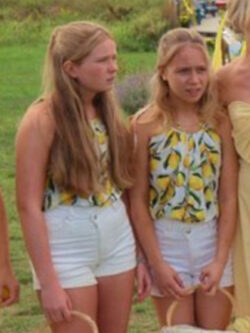 Bonnie TV Series We Were Liars 2025 Emerson Lemon Print Halter Top