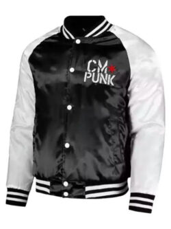 WWE CM Punk Black Jacket