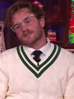 Watch What Happens Live West White Sweater