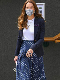 Wimbledon Tournament Kate Middleton Blue Blazer