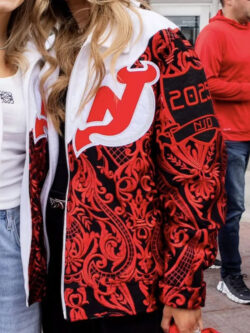 Womens 2025 New Jersey Devils WAGs Playoff Jacket New
