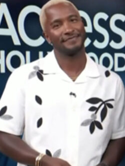 Access Hollywood 2025 Scott Evans Floral Shirt