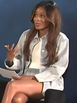 Access Hollywood 2025 Zuri Embellished Denim Shirt