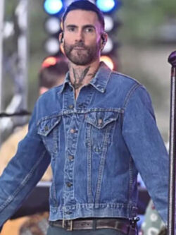 Adam Levine NBC Today 2025 Denim Jacket