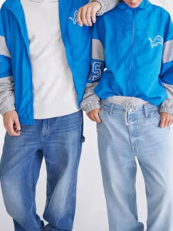 New Aeropostale Detroit Lions Full-Zip Jacket