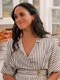 TV-Series With Love Meghan S02 Meghan Markle Striped Shirt