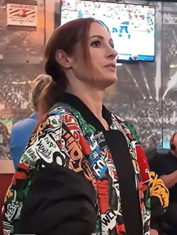 WWE SummerSlam 2025 Becky Lynch Talk To Me Bomber Jacket