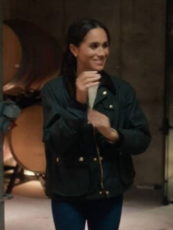 New With Love Meghan 2025 Meghan Markle Olive Cotton Jacket