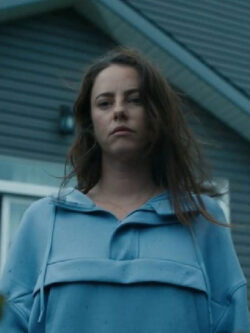Adulthood Scodelario Blue Hooded Sweatshirt