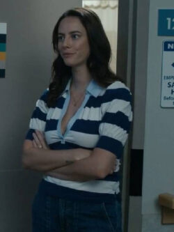 Adulthood Kaya Scodelario Polo Top New