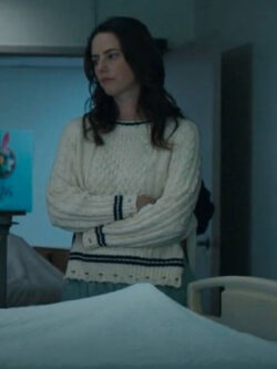 Adulthood Kaya Scodelario White Sweater New