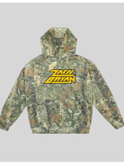 Recreation-Zach Bryan Camo Hoodie New