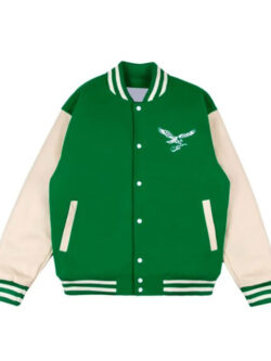 Recreation – Philadelphia Eagles Zach Green Varsity Letterman Jacket
