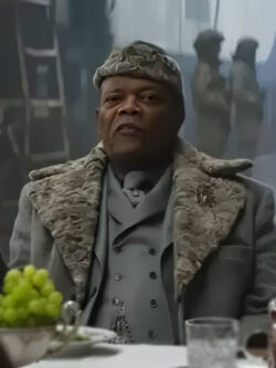 Samuel L. Jackson Afterburn 2025 Grey Coat