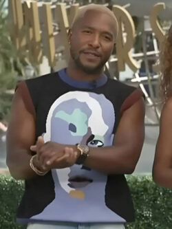 Scott Evans Access Hollywood 2025 Face Vest