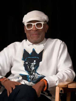 Spike Lee Access Hollywood 2025 White Sweater New