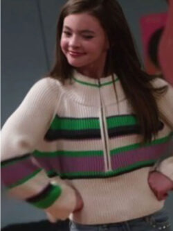 Vee TV Series Vampirina Teenage Vampire 2025 Kenzi Striped Sweater