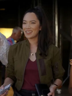 A Hollywood Christmas Yellow Cotton Jacket