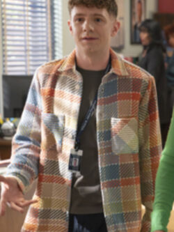 Abbott Elementary S05 Chris Perfetti Shirt Jacket
