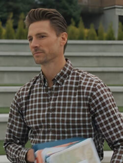 Andrew W. Walker Movie Adventures in Love & Birding 2025 Plaid Shirt
