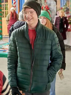 Auldin A World Record Christmas Auldin Green Puffer Jacket