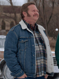 Flick A Christmas Story Christmas 2022 Scott Lamb Wool Denim Jacket