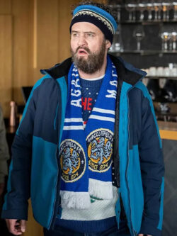Geoff Movie Your Christmas Or Mine 2 Daniel Mays Blue Track Jacket