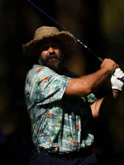 Jason Kelce American Century Championship 2025 Palm Tree Shirt New