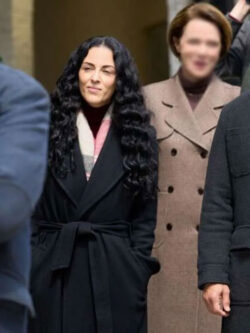 Kellie Blaise A Merry Scottish Christmas Black Trench Coat